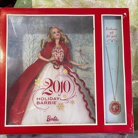 Barbie Holiday Doll 2010 - Red and White Barbie Holiday Doll 2010 - Red and White